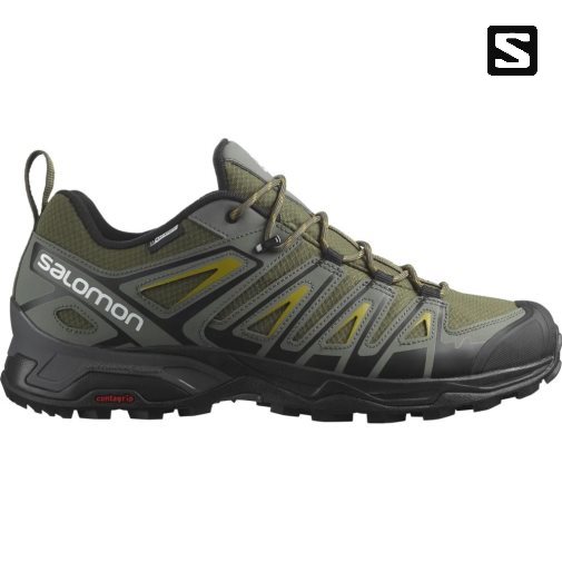 Salomon X Ultra Pioneer CSWP Turisticke Topanky Panske Olivovo Zelená | SK 8MDUQO